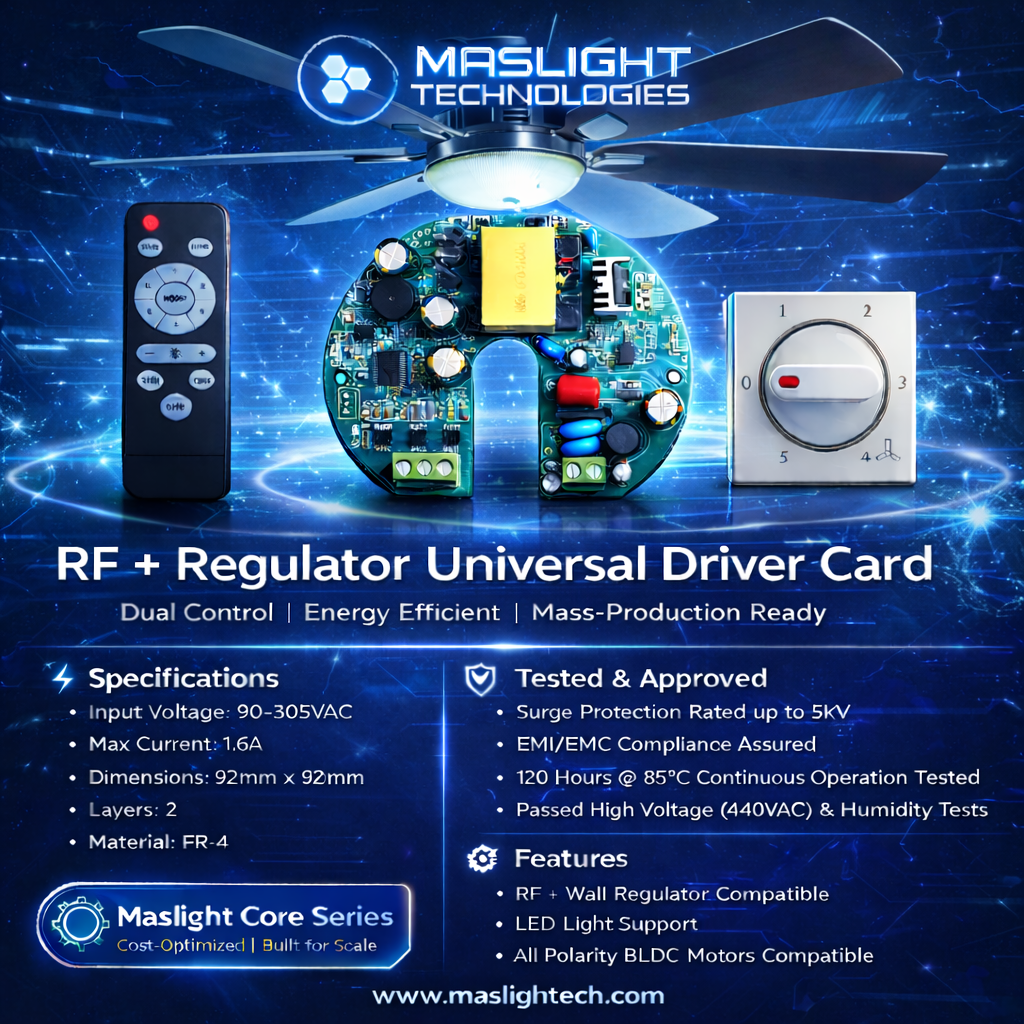 RF + Regulator Universal card